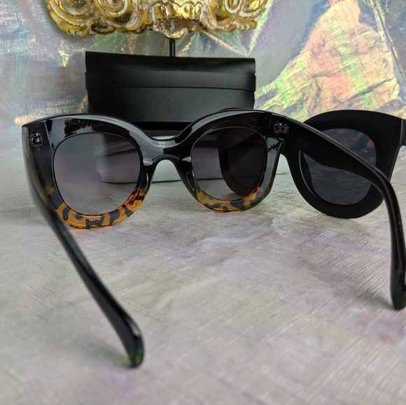Cat Eye Frame Sunglasses Vintage Style Retro Sexy - Picture 13 of 17